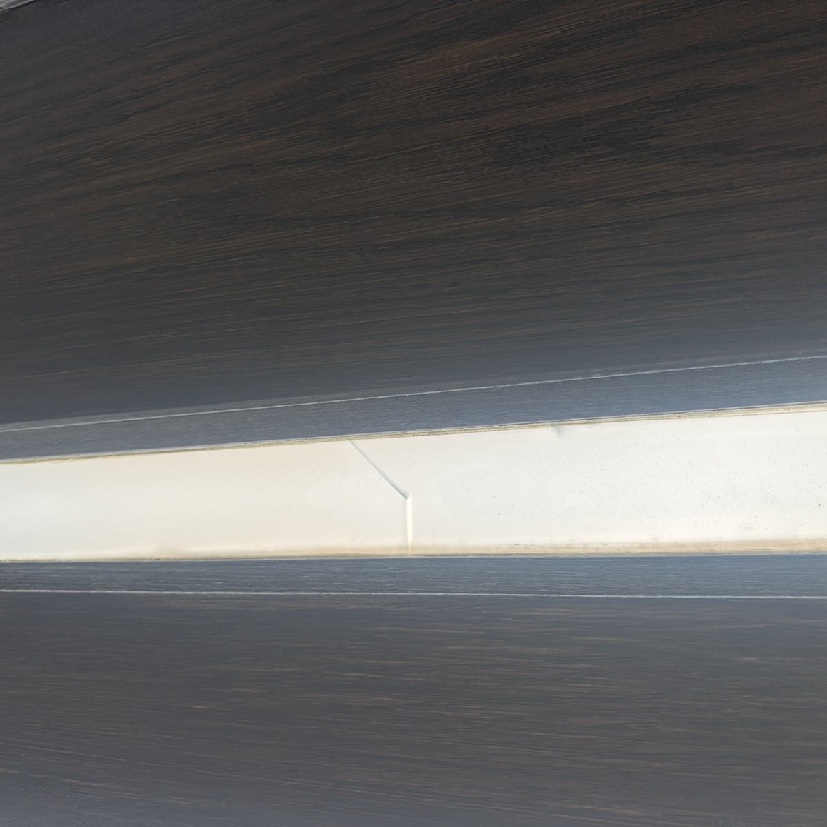 Damaged and cracked glazing, recorded during a pre-handover inspection in Craigieburn