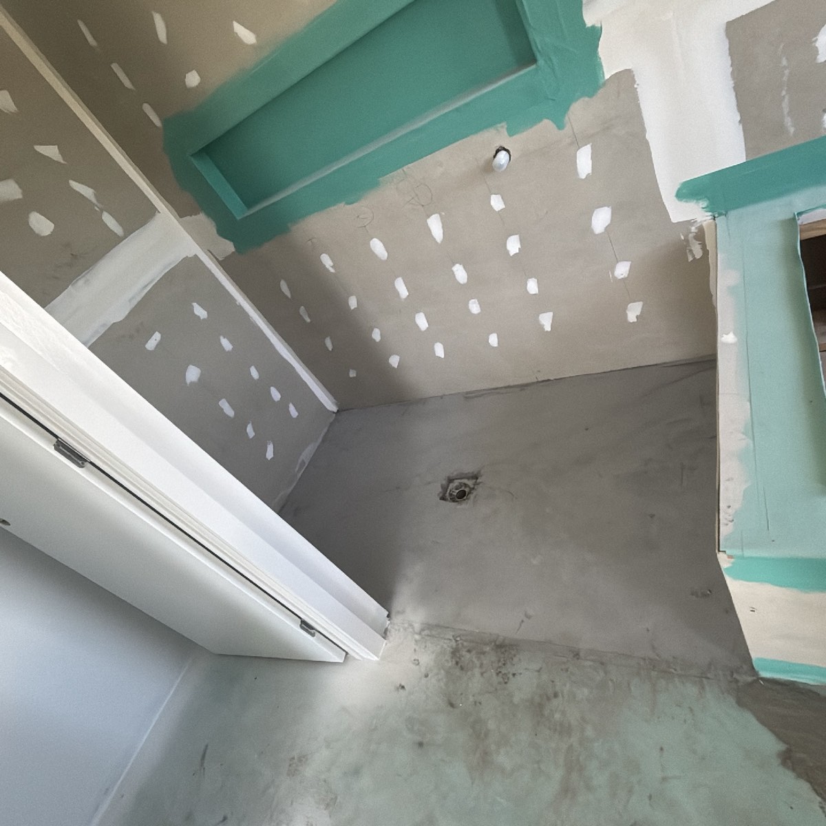 Further incomplete waterproofing, recorded during a fixing stage inspection in Craigieburn