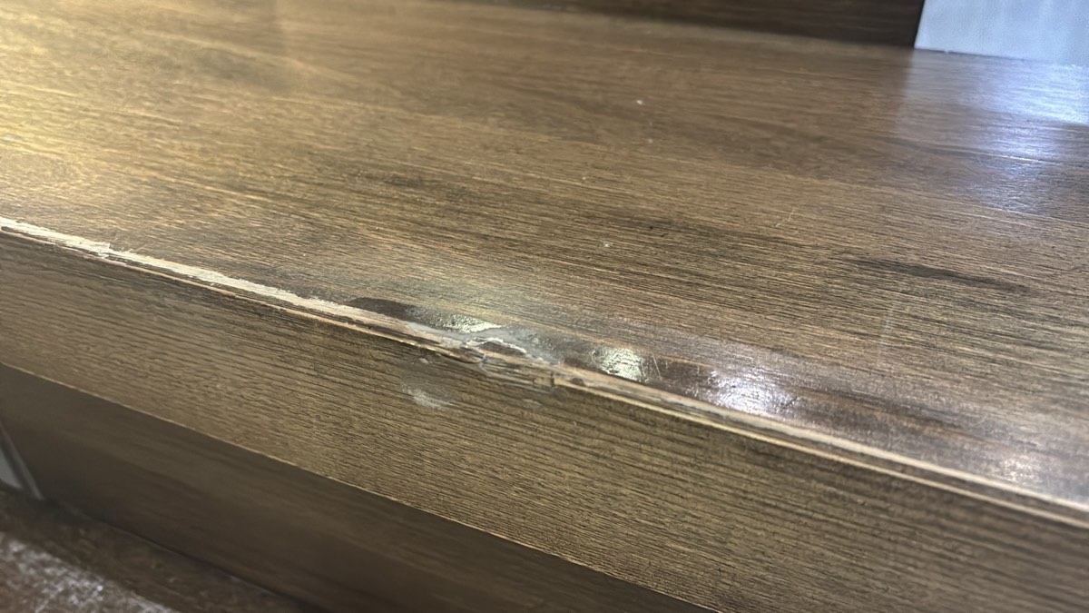 Deteriorated timber stairs, recorded on a pre-purchase inspection in Craigieburn